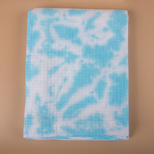 Tie and Dye Bath Towel-BLUE