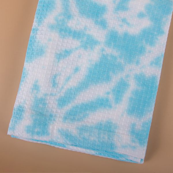 Tie and Dye Bath Towel-BLUE
