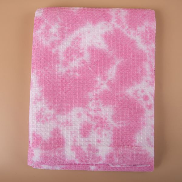 Tie and Dye Bath Towel-PINK