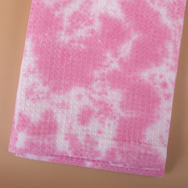 Tie and Dye Bath Towel-PINK